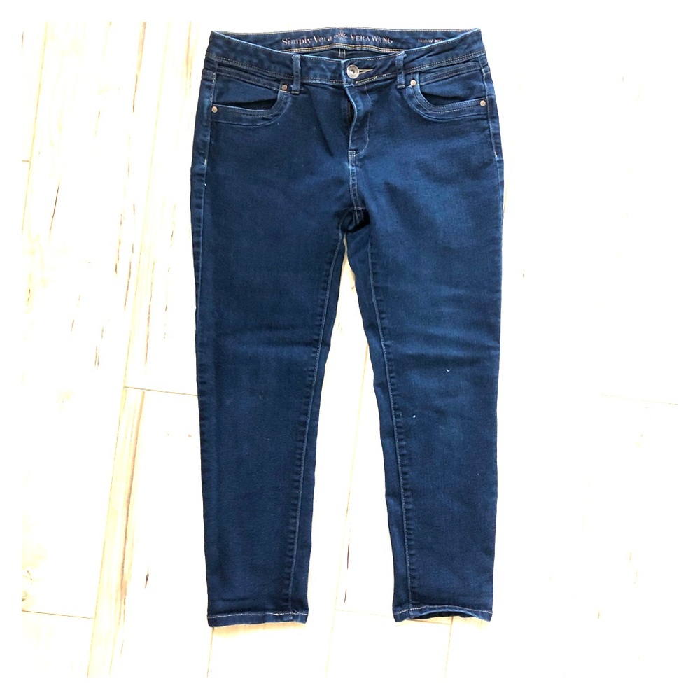Vera Wang Ankle Jeans
